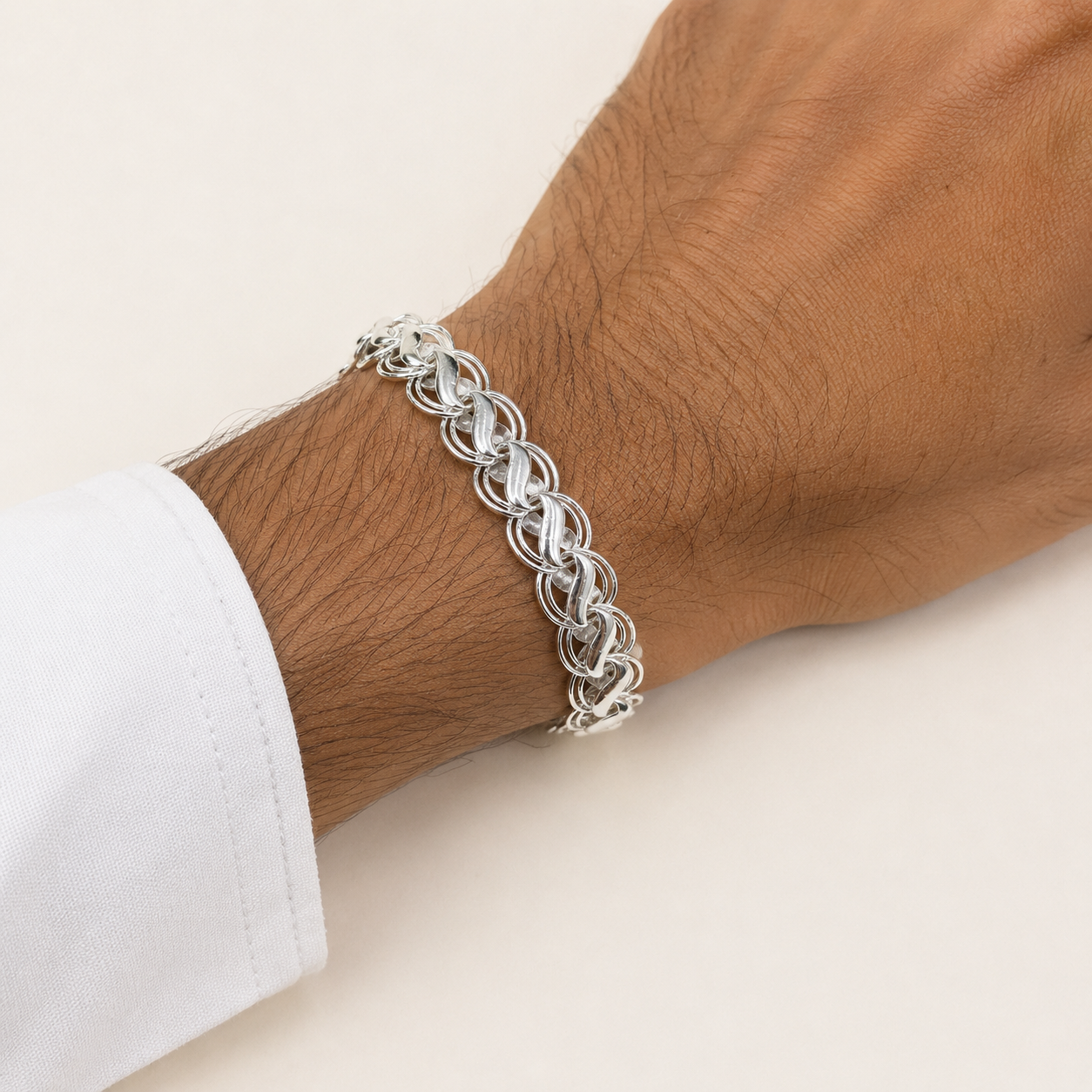 Silver Lotus Bracelet - Timeless Style
