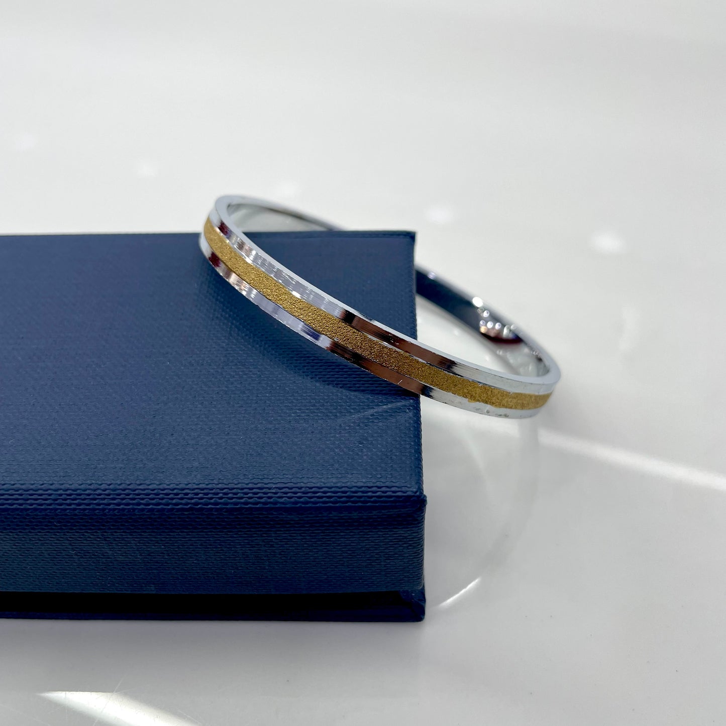 Silver Kada Dual Tone 2.6
