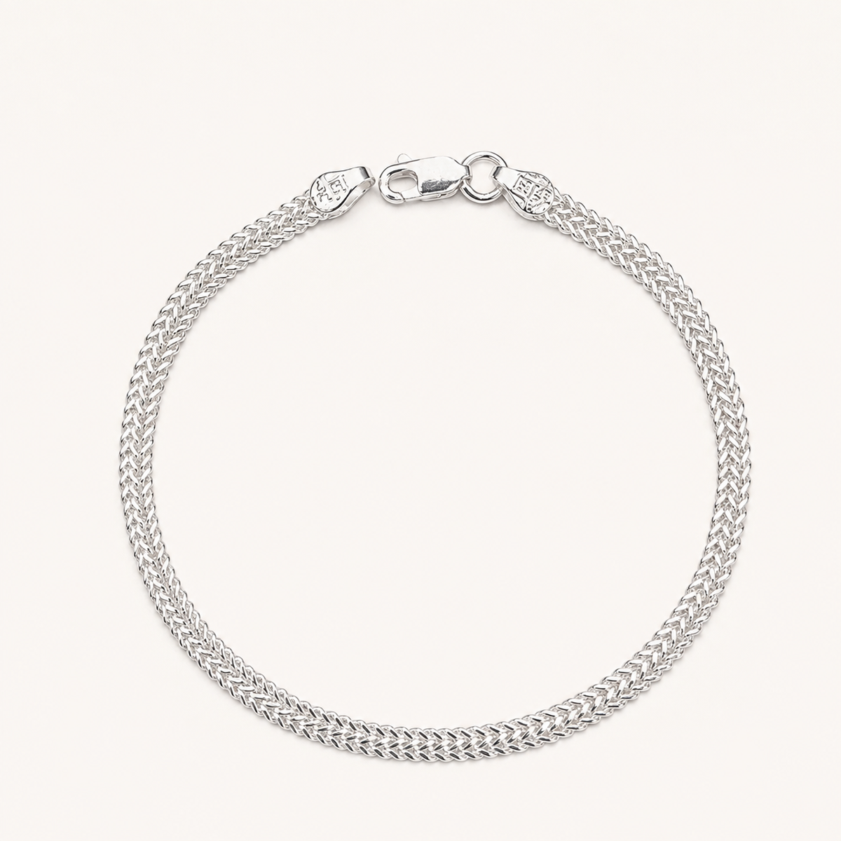 Silver Fox Chain Bracelet