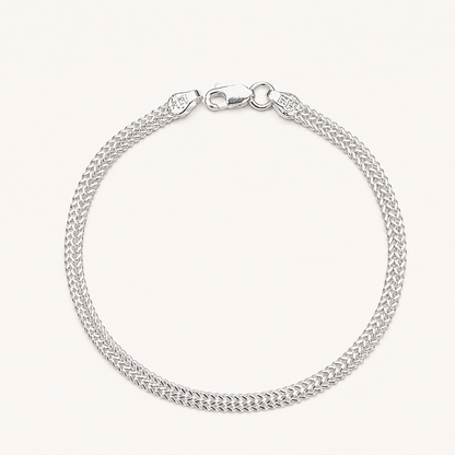 Silver Fox Chain Bracelet