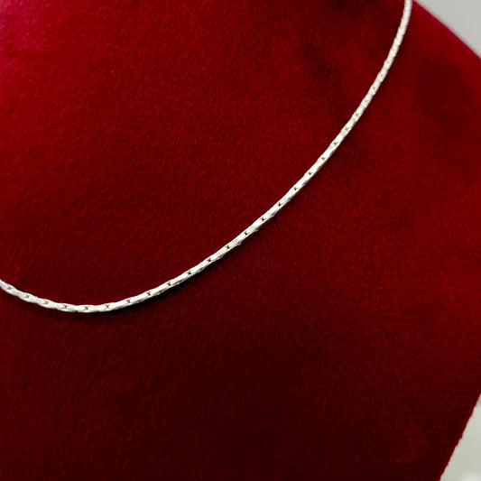 Silver Kids Long Box Chains