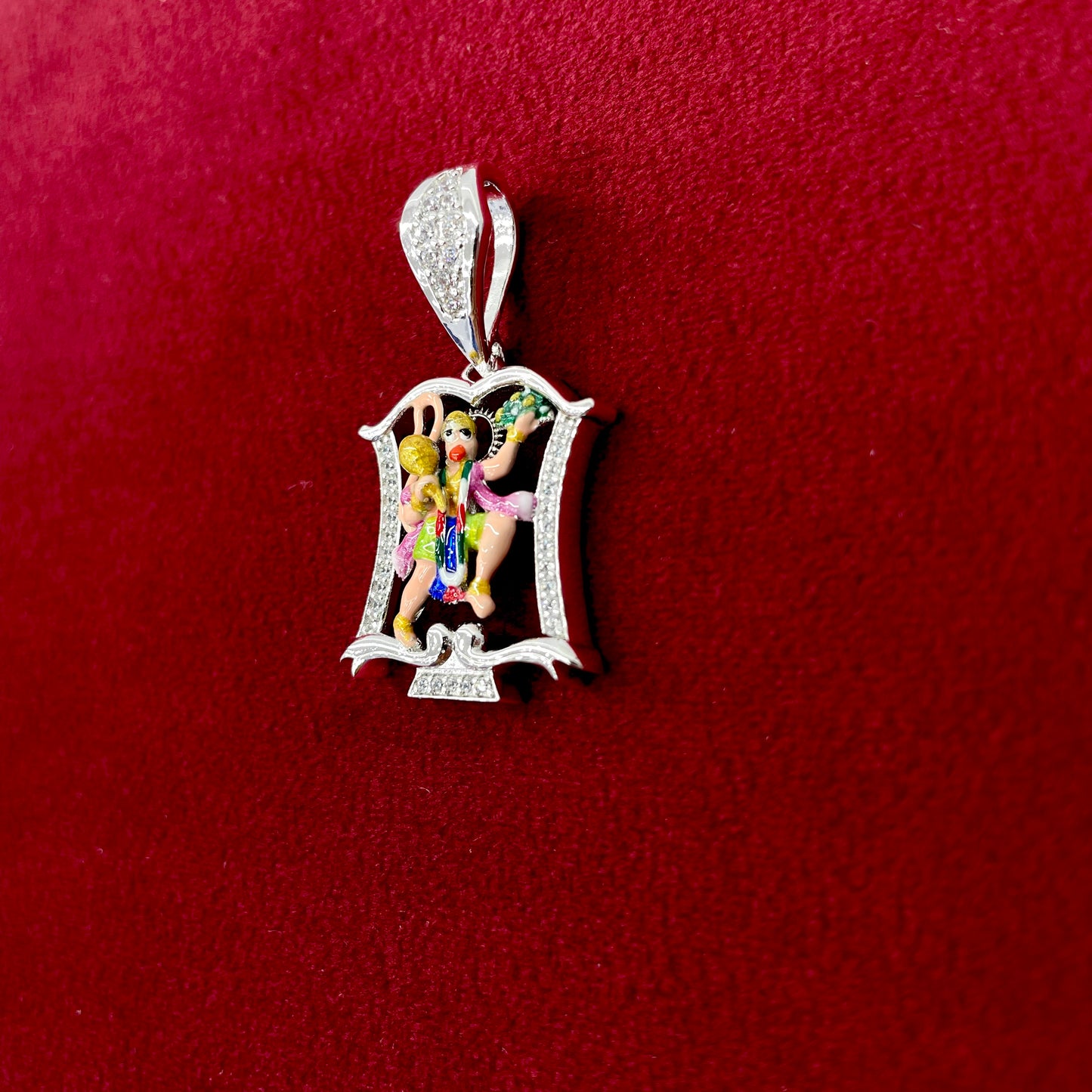 Hanuman ji meena pendent