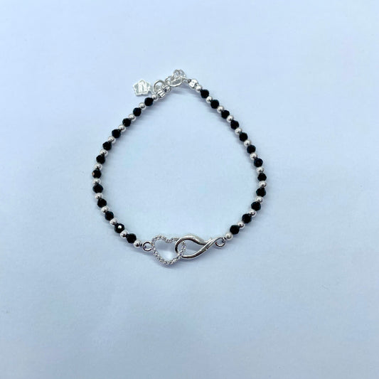 Silver Girlish hearts bracelet