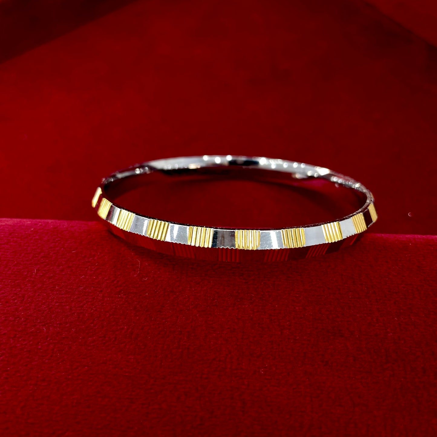 Silver Kada Dual Tone 2.6