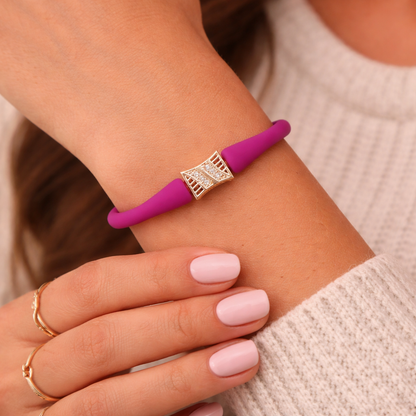 Silver RoseGold Bracelet