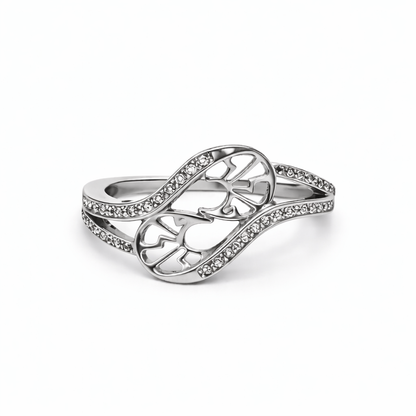 92.5 Pure Silver Versace Stylish Ring