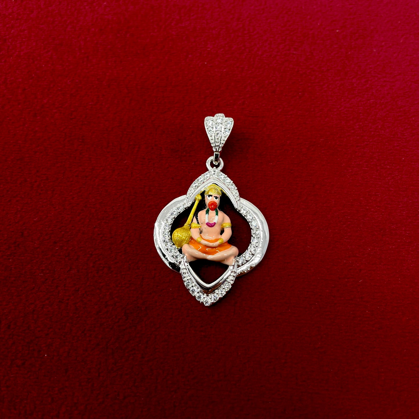 Hanuman ji meena pendent