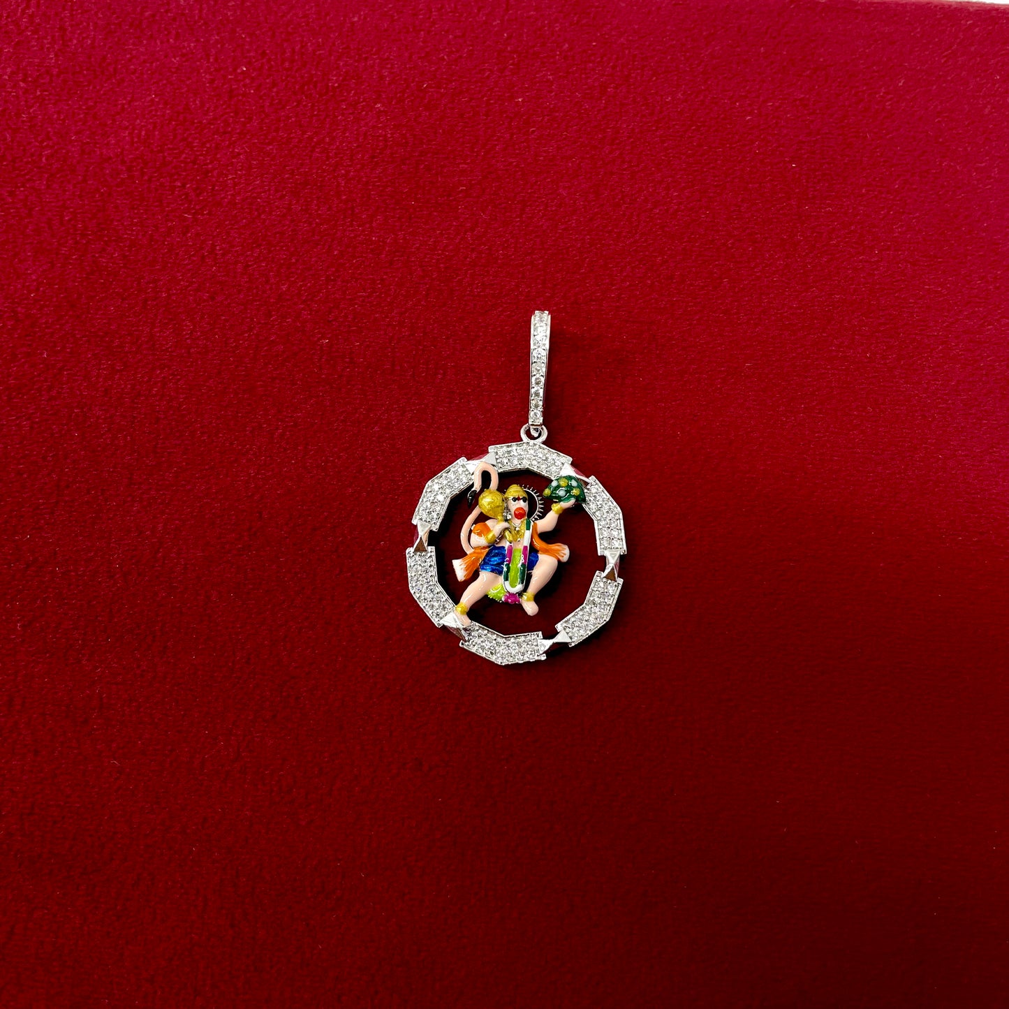 Hanuman ji meena pendent