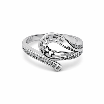 92.5 Pure Silver Versace Ring | Stylish and Premium