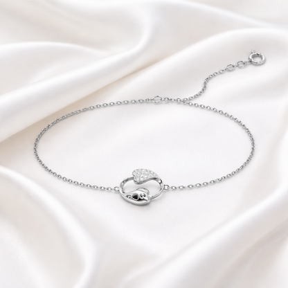 Pure 92.5 Silver Girlish Bracelet