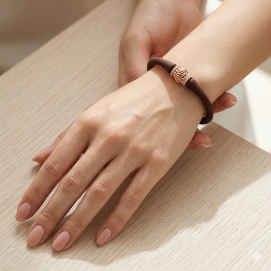 Silver RoseGold Bracelet