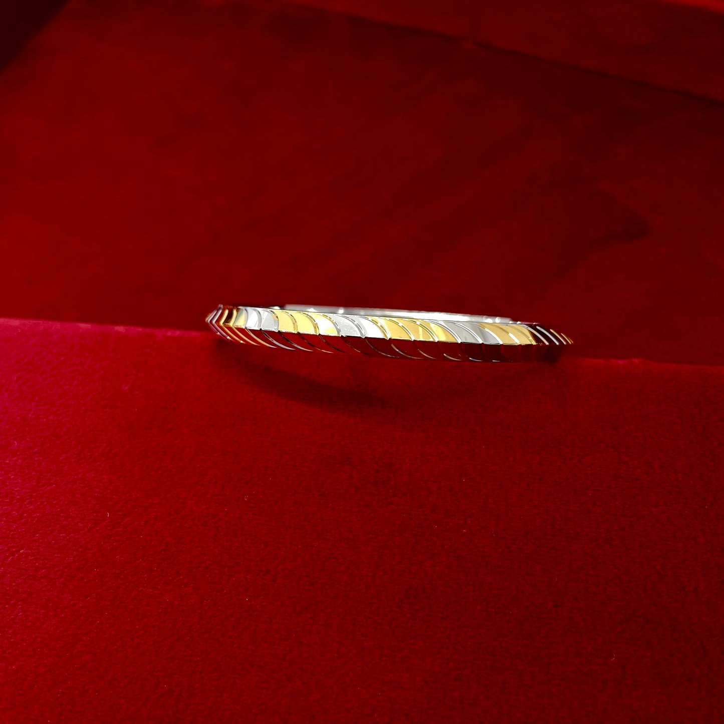 Silver Kada Dual Tone 2.4
