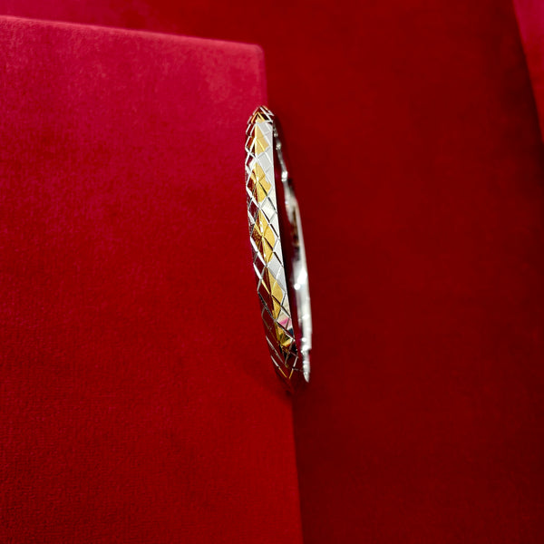 Silver Kada Dual Tone 2.10