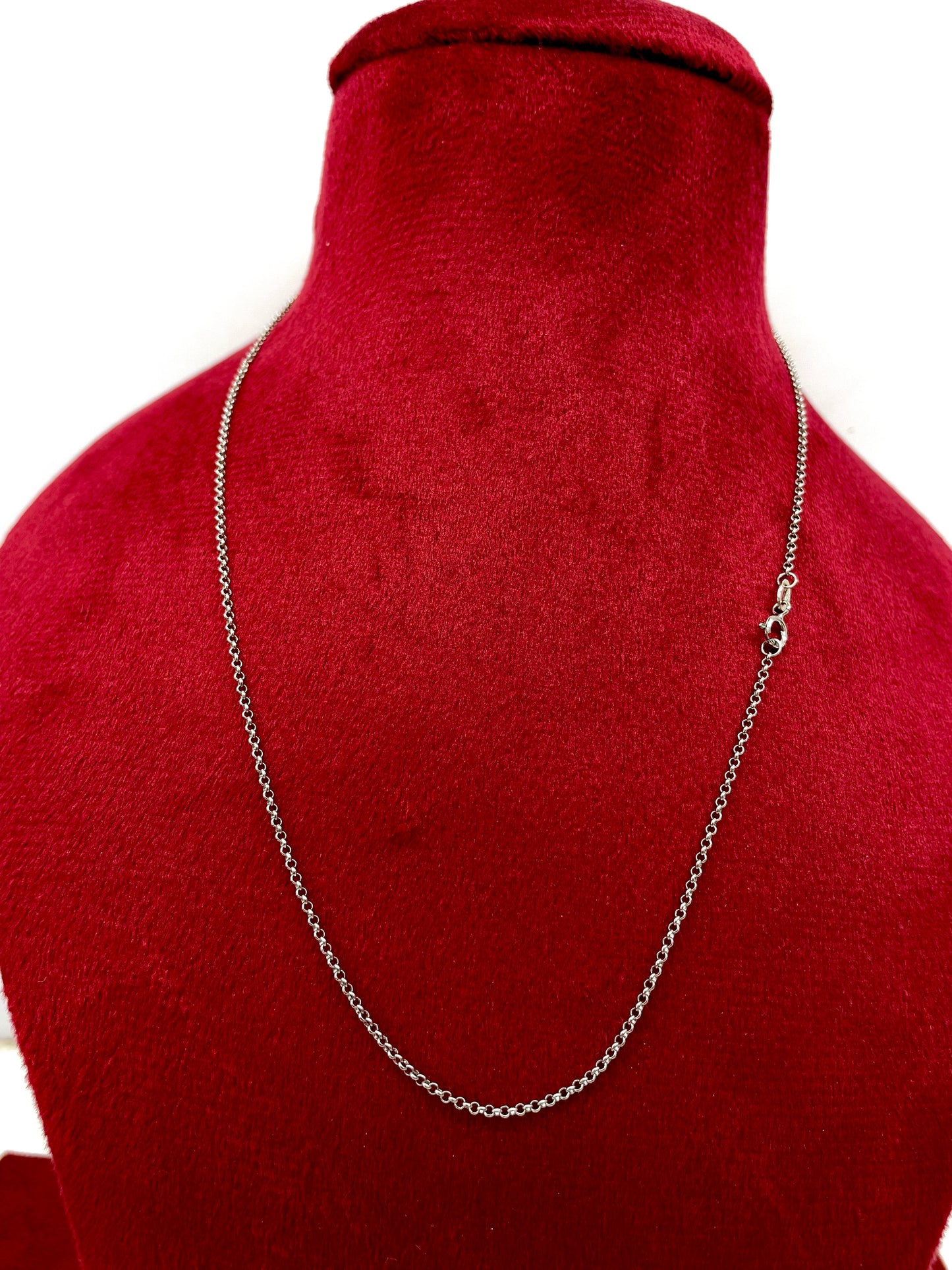 92.5 Pure Silver Rhodium Ladies Chain- Makoda Chain- Durable and Minimal