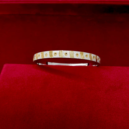 Silver Kada Dual Tone 2.10