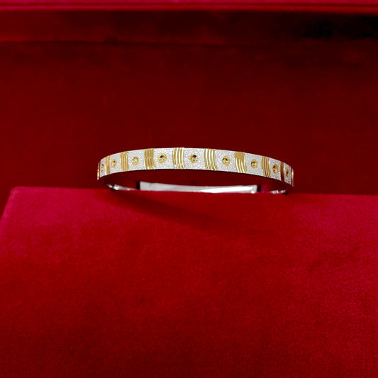 Silver Kada Dual Tone 2.10