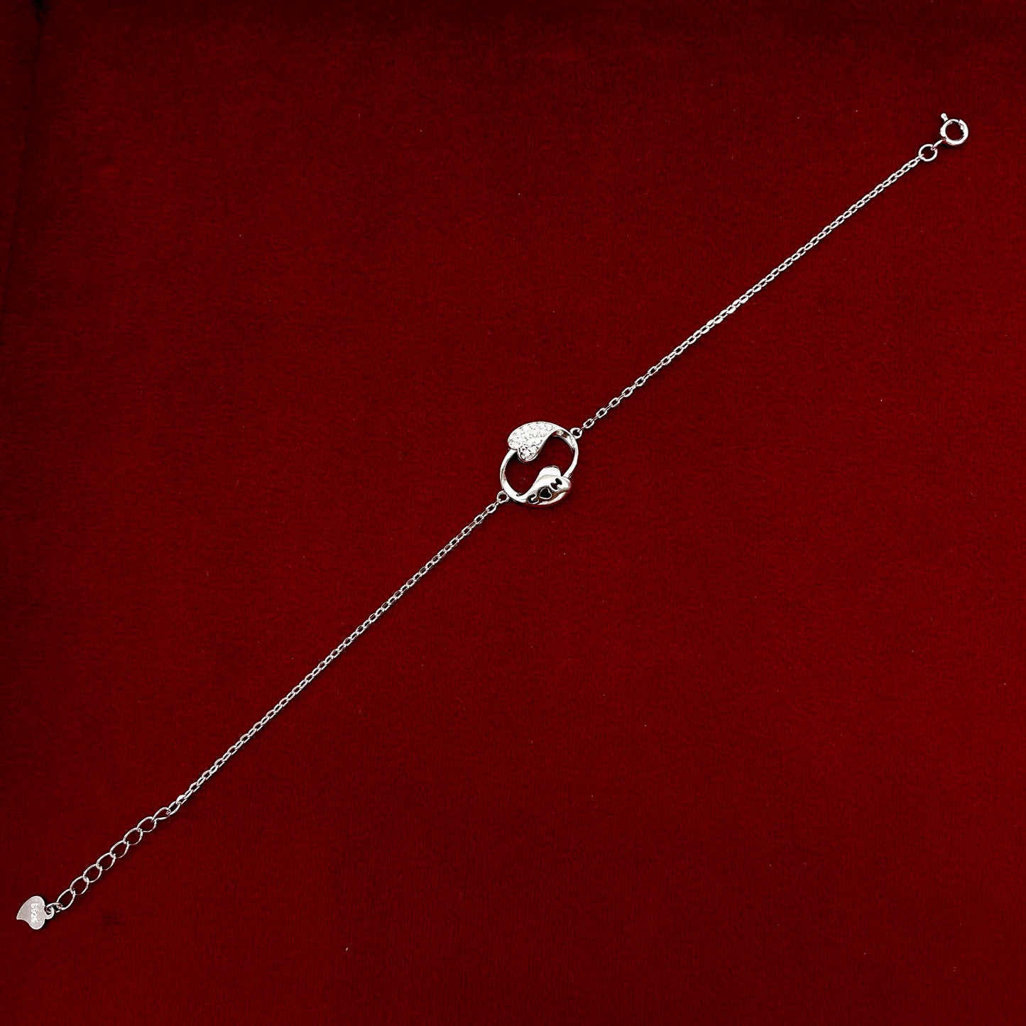 Pure 92.5 Silver Girlish Bracelet