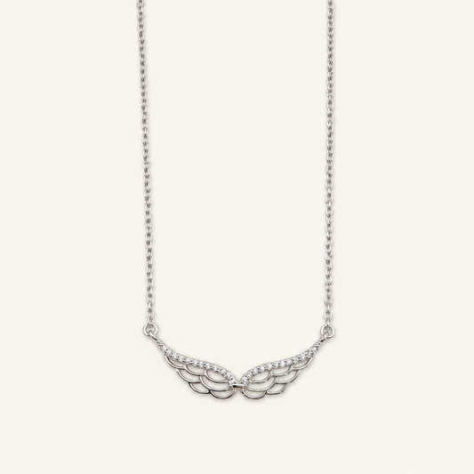 925 Silver Cz Wing Chain-Pendant