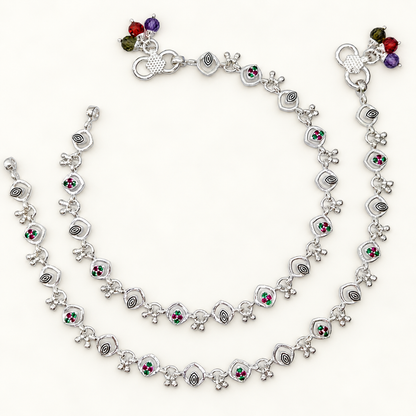 Silver Daily Wear Anklet