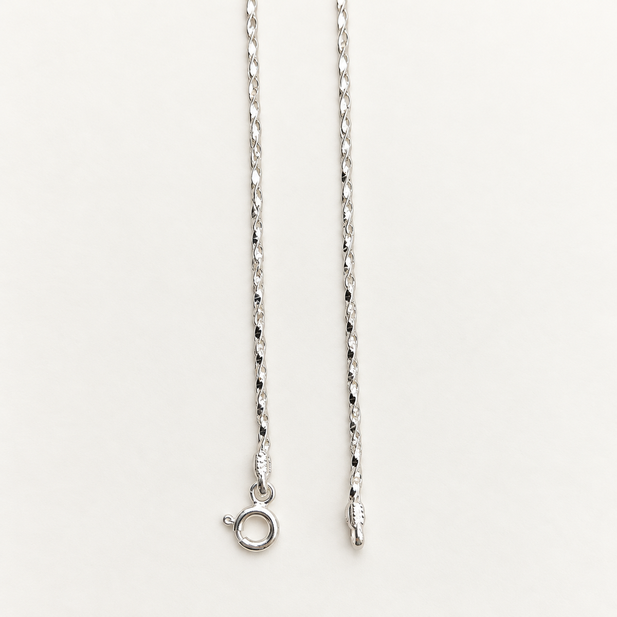 925 Silver Twisted Chain