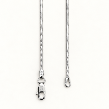925 Silver Round Snake Chain